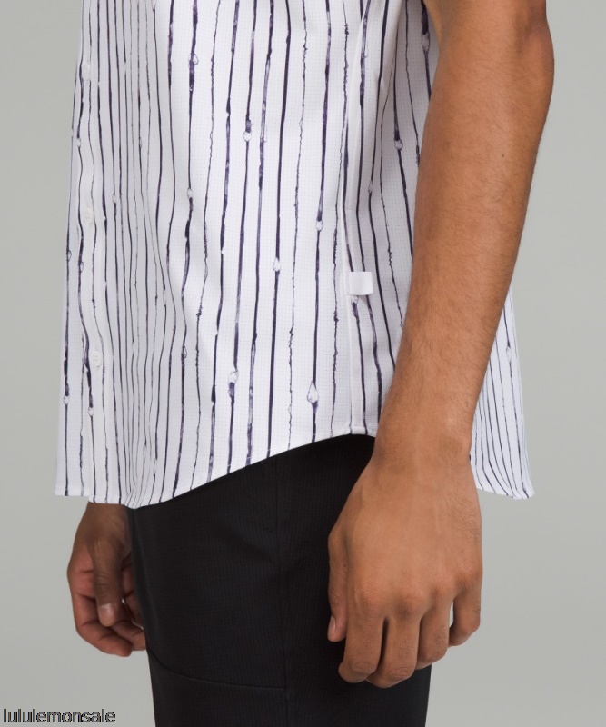 Lululemon Verkauf DELULU615 | Airing Easy Kurzarmshirt Night Sea